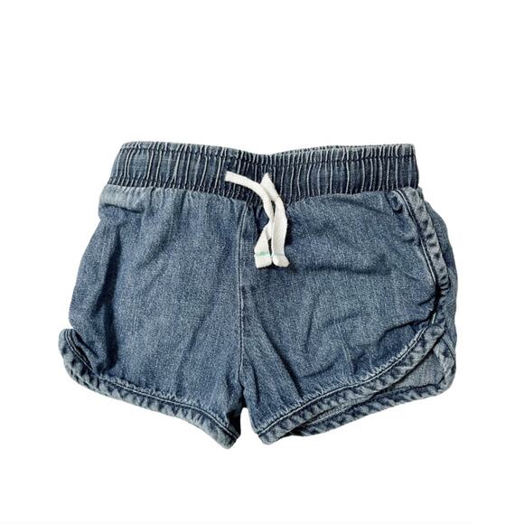 Cat & Jack Denim Pull On Shorts 2T - Picture 1 of 4